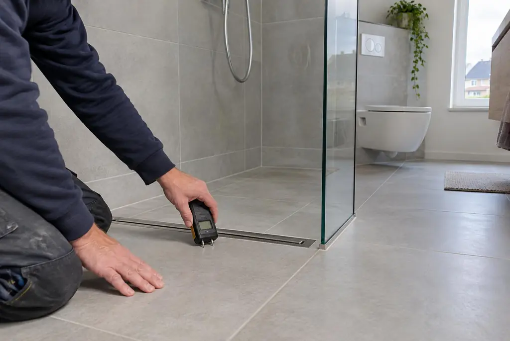 Lekdetectie Uden – badkamer in een nieuwbouwwoning